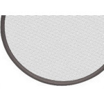 Peneira Fuba Aro Plastico Preto 30 - Kit C/12 Pecas