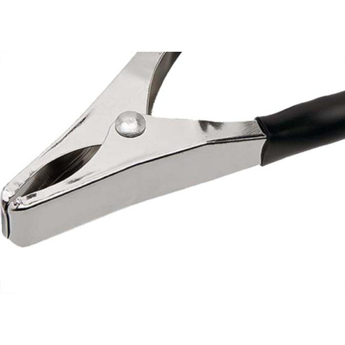 Garra Bateria Com Espaguete Mxt 50A. 10Cm Pacote Com 50 Pecas Preta