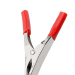 Garra Bateria Com Espaguete Mxt 50A. 10Cm Pacote Com 50 Pecas Vermelha