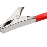 Garra Bateria Com Espaguete Mxt 50A. 10Cm Pacote Com 50 Pecas Vermelha