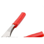 Garra Bateria Com Espaguete Mxt 50A. 10Cm Pacote Com 50 Pecas Vermelha