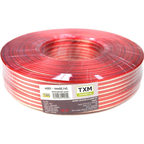 Fio Bicolor Para Som Cristal Mxt 2X1,50