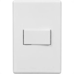Conjunto Steck Linha Stella Com Placa 1 Simples 10A. Horizontal - 869210