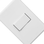 Conjunto Steck Linha Stella Com Placa 1 Simples 10A. Horizontal - 869210