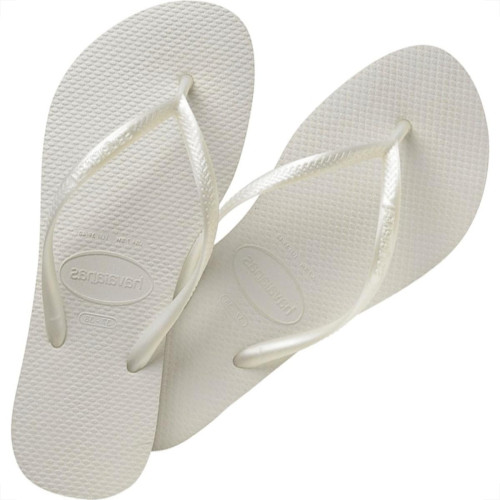 Chinelo Havaianas Slim 37/38 Branco