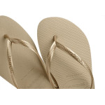 Chinelo Havaianas Slim 35/36 Areia Dourado Claro