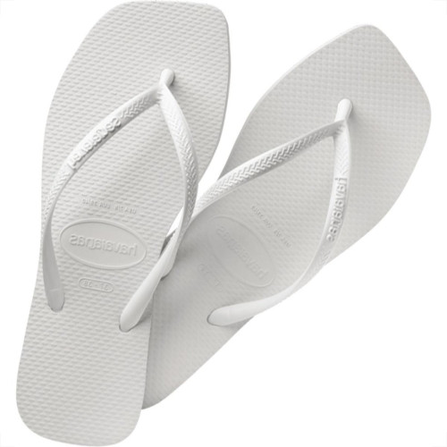 Chinelo Havaianas Slim Square 37/38 Branco