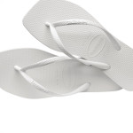 Chinelo Havaianas Slim Square 37/38 Branco