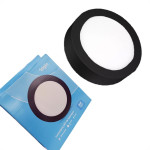 Plafon Led Sobrepor Elgin Redondo 18W. 6500K. Bivolt Preto