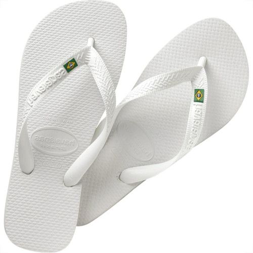 Chinelo Havaianas Brasil 37/38 Branco