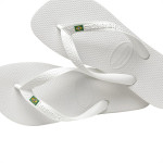 Chinelo Havaianas Brasil 37/38 Branco
