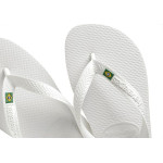 Chinelo Havaianas Brasil 37/38 Branco