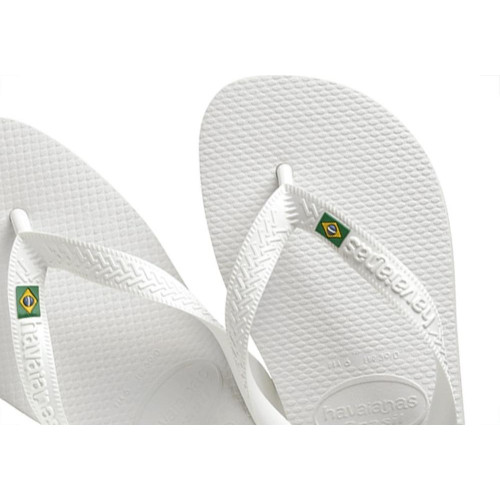 Chinelo Havaianas Brasil 37/38 Branco