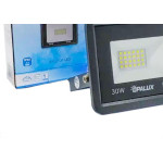 Refletor De Led Opalux 30W. 6500K. 800Lm Ip66 Preto Bivolt
