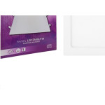 Plafon Led Embutir Opalux Quadrado 18W. 6500K. Bivolt Branco