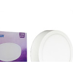 Plafon Led Sobrepor Opalux Redondo 18W. 6500K. Bivolt Branco