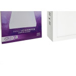 Plafon Led Sobrepor Opalux Quadrado 18W. 6500K. Bivolt Branco