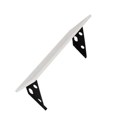Prateleira Madeira Tramontina Elite 60X25Cm Branca Com Suporte Metalico - 91284/067