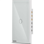 Interruptor Steck Smarteck 1 Modulo Touch Wi-Fi Bivolt Branco - Smci1Bs1