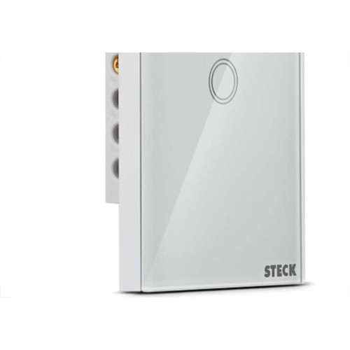Interruptor Steck Smarteck 1 Modulo Touch Wi-Fi Bivolt Branco - Smci1Bs1