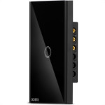 Interruptor Steck Smarteck 1 Modulo Touch Wi-Fi Bivolt Preto - Smci1Ps1