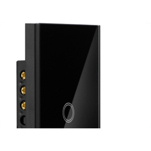 Interruptor Steck Smarteck 1 Modulo Touch Wi-Fi Bivolt Preto - Smci1Ps1