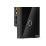 Interruptor Steck Smarteck 2 Modulos Touch Wi-Fi Bivolt Preto - Smci2Ps1