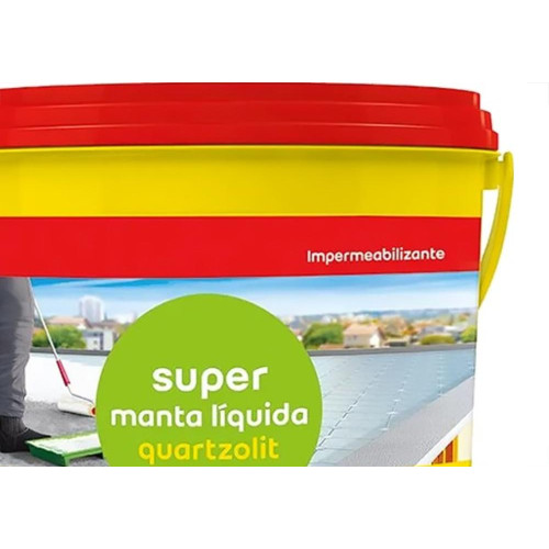 Impermeabilizante Quartzolit Super Manta Liquida Branco 4Kg