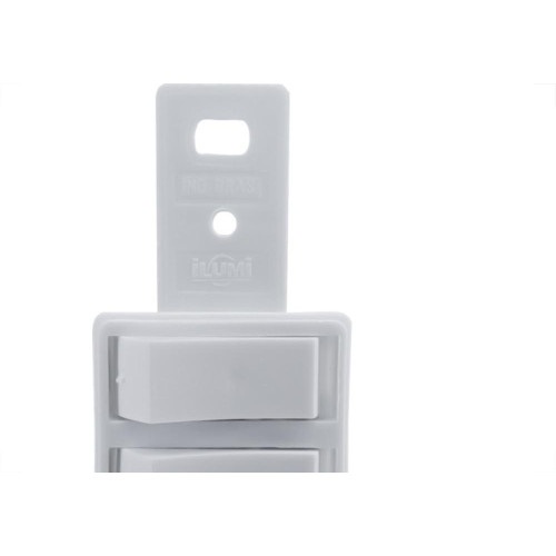 Conjunto Ilumi Stylus Branco Sem Placa 2 Simples - 2018/0