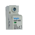 Disjuntor Elgin ''Din'' Unipolar Dz47-63S - 10A.
