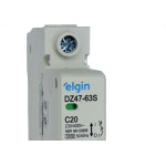 Disjuntor Elgin ''Din'' Unipolar Dz47-63S - 20A.