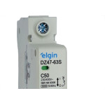 Disjuntor Elgin ''Din'' Unipolar Dz47-63S - 50A.