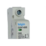 Disjuntor Elgin ''Din'' Unipolar Dz47-63S - 63A.