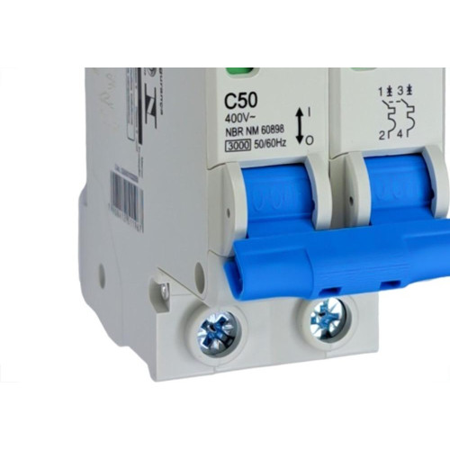 Disjuntor Elgin ''Din'' Bipolar Dz47-63S - 50A.