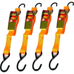 Cinta Para Carga Starfer Com Catraca 1'' X 4,5M Com 4 Pecas - 3055973