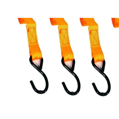 Cinta Para Carga Starfer Com Catraca 1'' X 4,5M Com 4 Pecas - 3055973