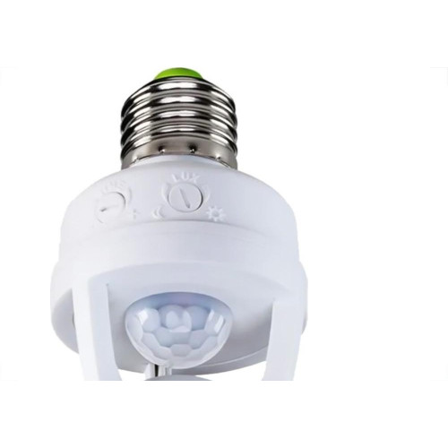 Sensor De Presenca + Fotocelula Intelbras Soquete E27 - Espi 360