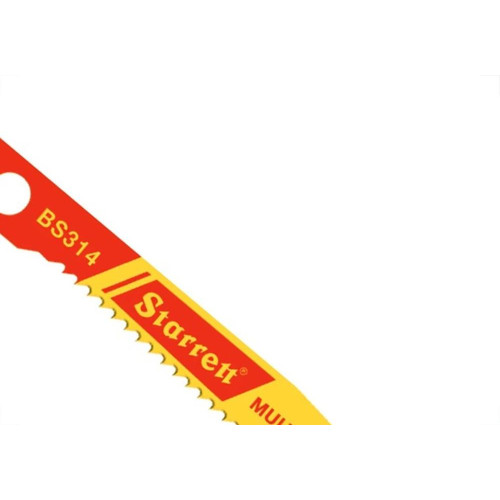 Serra Tico-Tico Lamina Starrett Multi Bi-Metal Com 5 Pecas Makita Bs314 - 65Mm - 14T