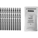 Broca Aco Rapido Tramontina Basic 3,5Mm Pacote Com 10 Pecas - 43124/028 - Kit C/10 Pecas