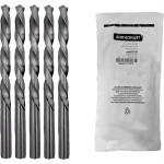Broca Aco Rapido Tramontina Basic 8,0Mm Pacote Com 5 Pecas - 43124/051 - Kit C/5 Pecas