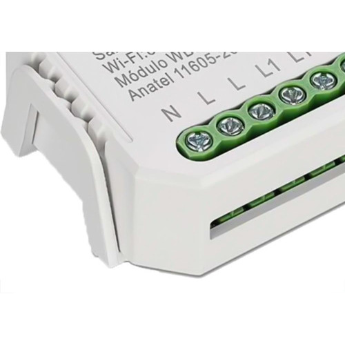 Interruptor Steck Smarteck 1 Modulo Interno Mini Wi-Fi - Smciius2