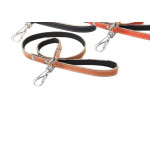 Guia Para Caes Tati Couro Forrada Nº 2 - Kit C/6 Pecas