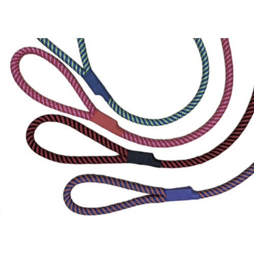 Guia Para Caes Tati Corda Rolica Soft Colors 12Mm X 80Cm - Kit C/6 Pecas