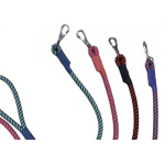 Guia Para Caes Tati Corda Rolica Soft Colors 12Mm X 80Cm - Kit C/6 Pecas