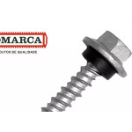 Parafuso Telha Sextavado Com Arruela De Vedacao Ponta Ogivada 12-14 X 4.1/2'' Jomarca