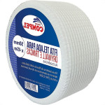 Fita Telada Compel Fibra De Vidro Para Drywall E Trincas Autoadesiva 50Mm X 45M