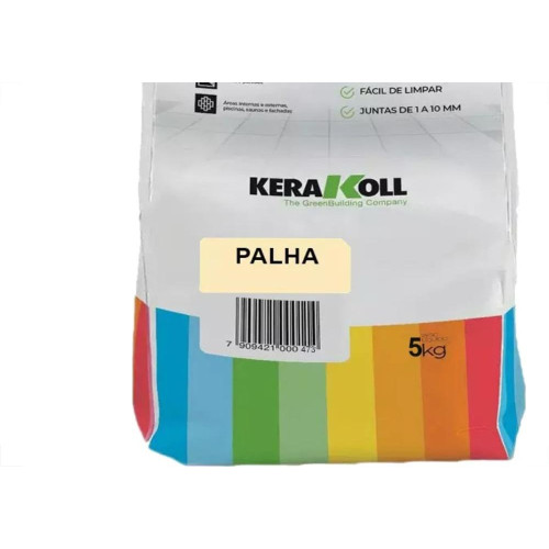 Rejunte Kerakoll Cinza Palha 5 Kg