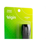 Lanterna De Bolso Elgin 9 Leds Preta Com 3 Pilhas Aaa