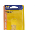 Ponteira Externa (Pvc) Talentos Redonda 5/8'' Transparente Cartela Com 4 Pecas