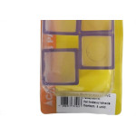 Ponteira Externa (Pvc) Talentos Quadrada 30X30 Transparente Cartela Com 4 Pecas